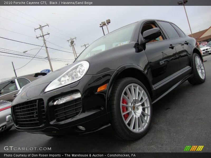 Black / Havanna/Sand Beige 2010 Porsche Cayenne GTS