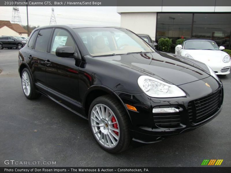 Black / Havanna/Sand Beige 2010 Porsche Cayenne GTS