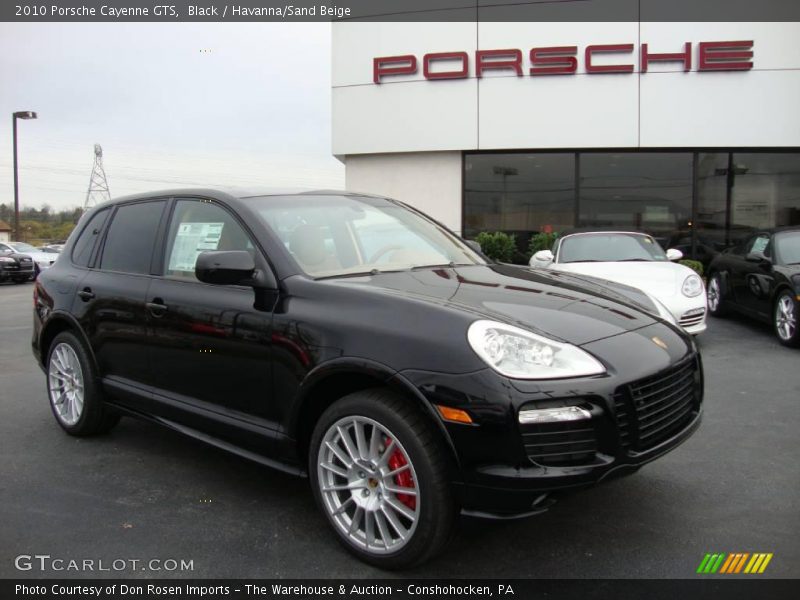 Black / Havanna/Sand Beige 2010 Porsche Cayenne GTS