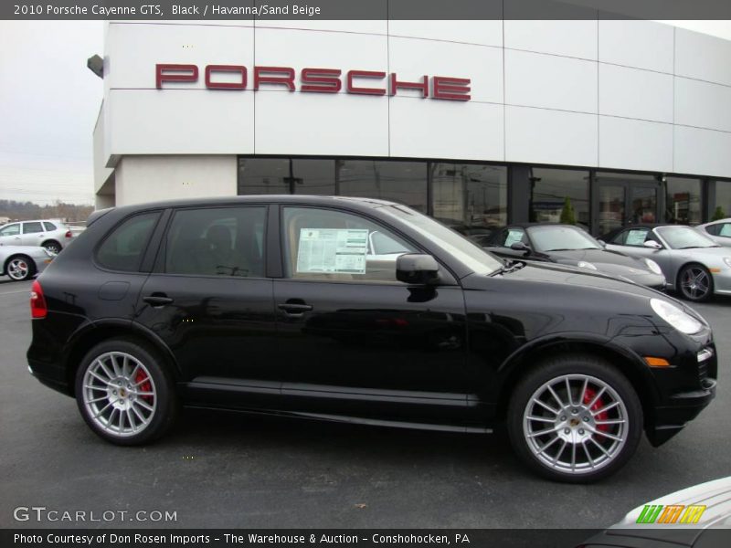 Black / Havanna/Sand Beige 2010 Porsche Cayenne GTS