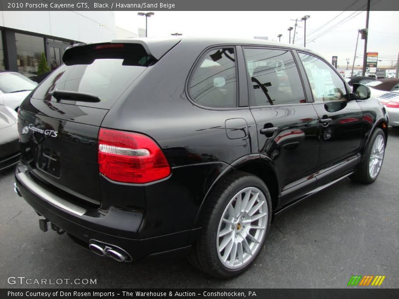 Black / Havanna/Sand Beige 2010 Porsche Cayenne GTS