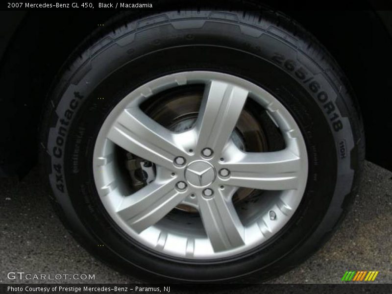 Black / Macadamia 2007 Mercedes-Benz GL 450