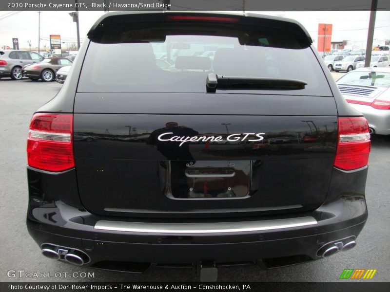 Black / Havanna/Sand Beige 2010 Porsche Cayenne GTS