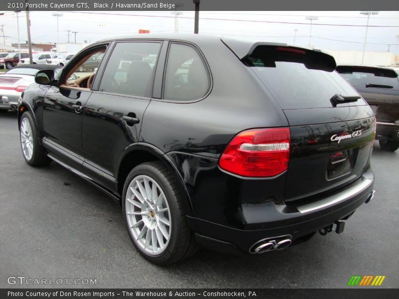 Black / Havanna/Sand Beige 2010 Porsche Cayenne GTS