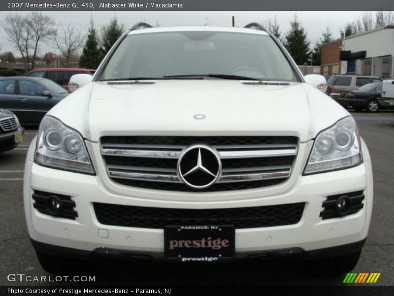 Alabaster White / Macadamia 2007 Mercedes-Benz GL 450
