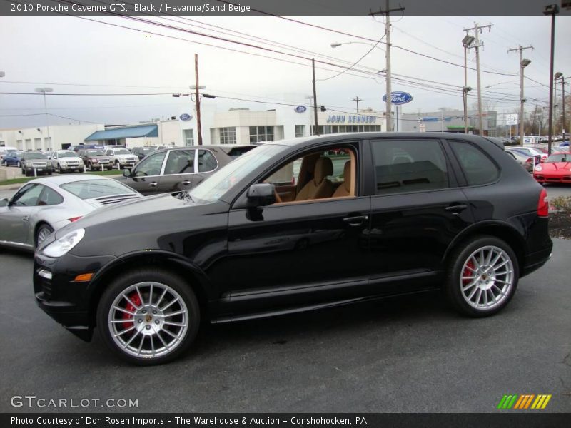Black / Havanna/Sand Beige 2010 Porsche Cayenne GTS