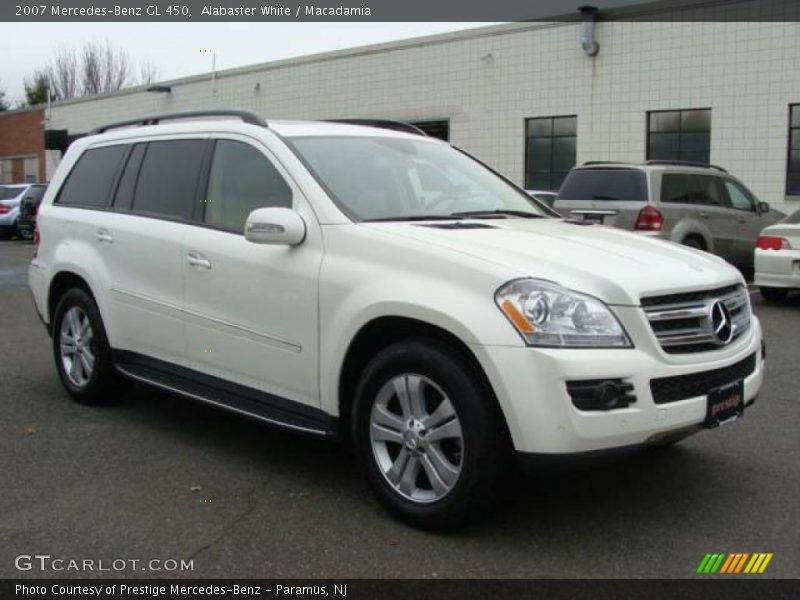 Alabaster White / Macadamia 2007 Mercedes-Benz GL 450