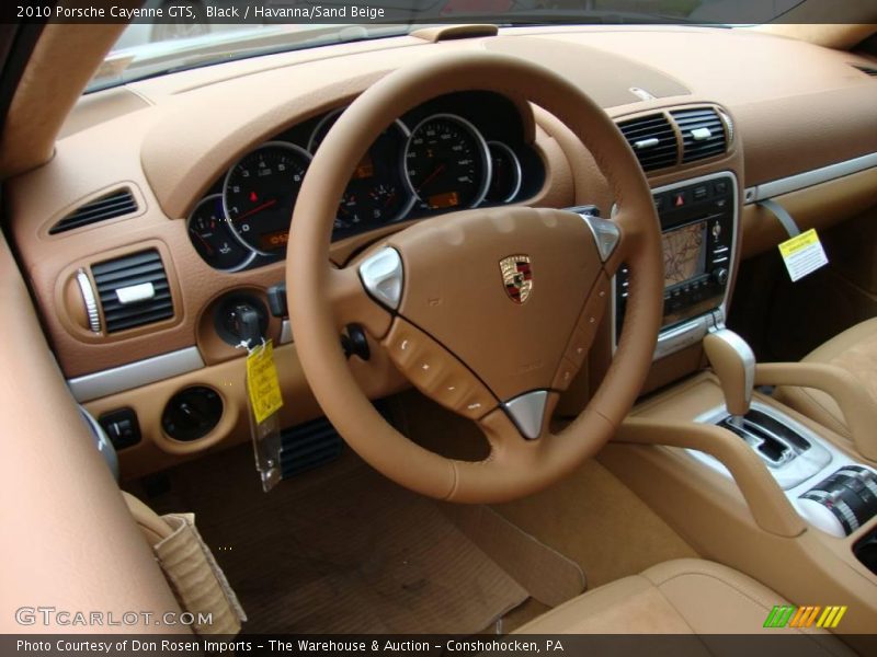 Black / Havanna/Sand Beige 2010 Porsche Cayenne GTS
