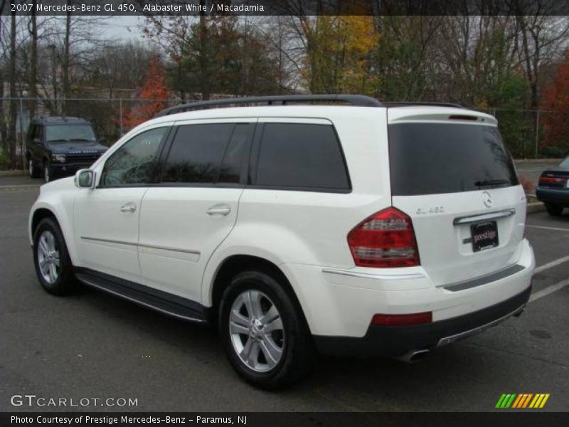 Alabaster White / Macadamia 2007 Mercedes-Benz GL 450