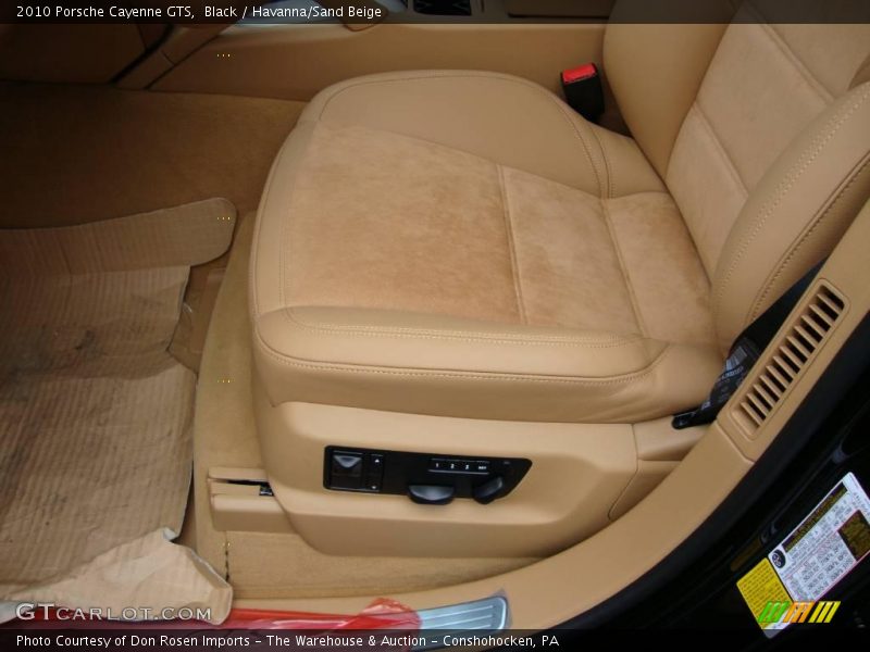 Black / Havanna/Sand Beige 2010 Porsche Cayenne GTS