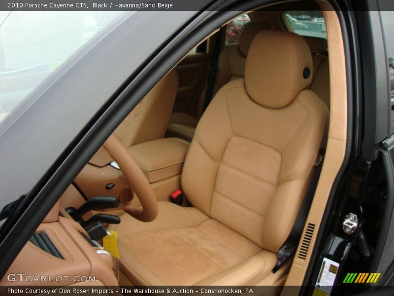 Black / Havanna/Sand Beige 2010 Porsche Cayenne GTS