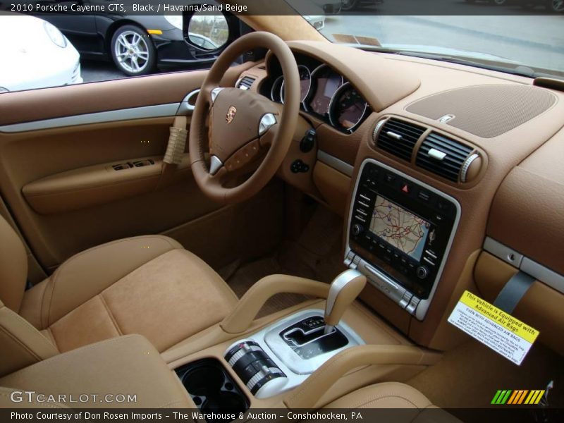 Black / Havanna/Sand Beige 2010 Porsche Cayenne GTS