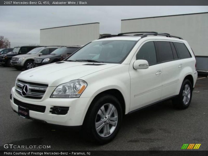 Alabaster White / Black 2007 Mercedes-Benz GL 450