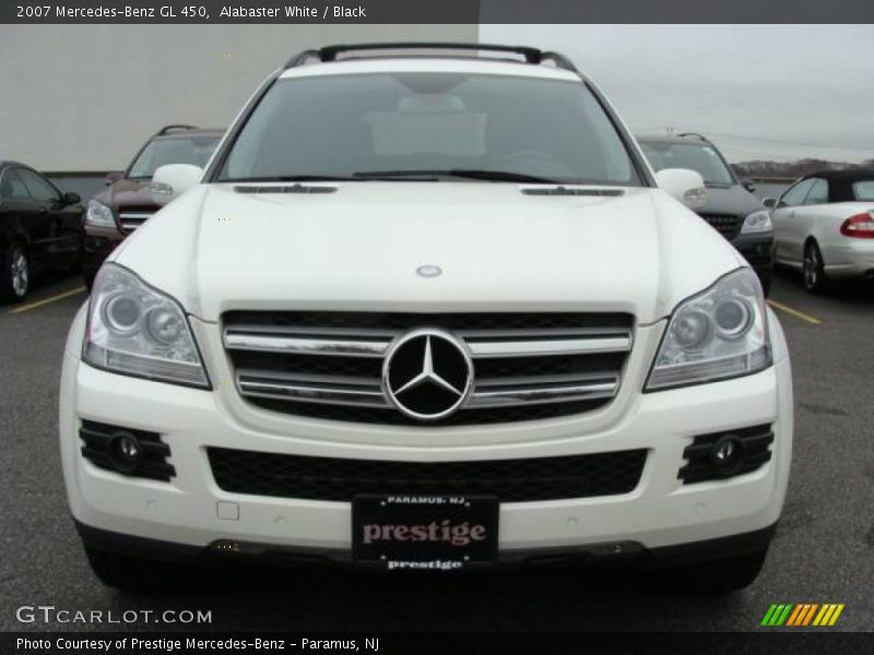 Alabaster White / Black 2007 Mercedes-Benz GL 450