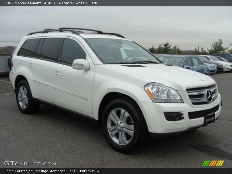 Alabaster White / Black 2007 Mercedes-Benz GL 450