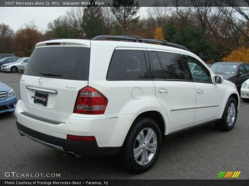 Alabaster White / Black 2007 Mercedes-Benz GL 450