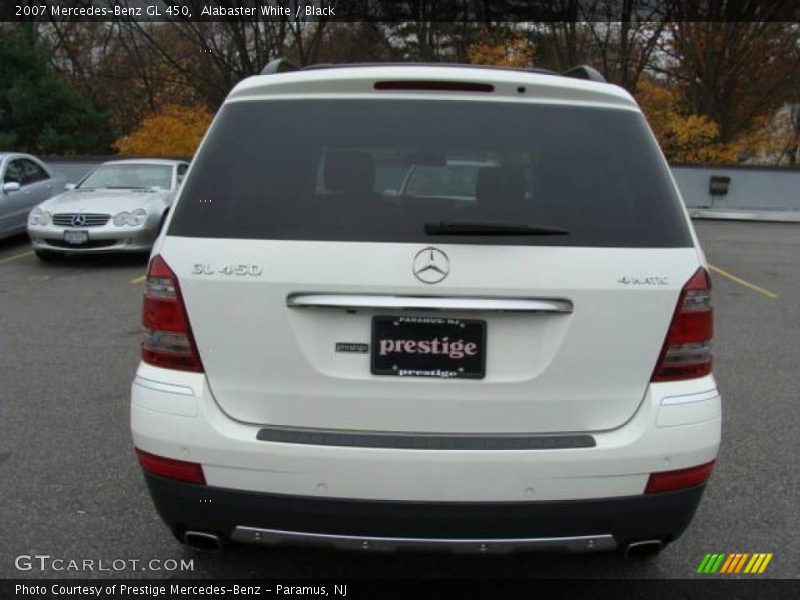 Alabaster White / Black 2007 Mercedes-Benz GL 450