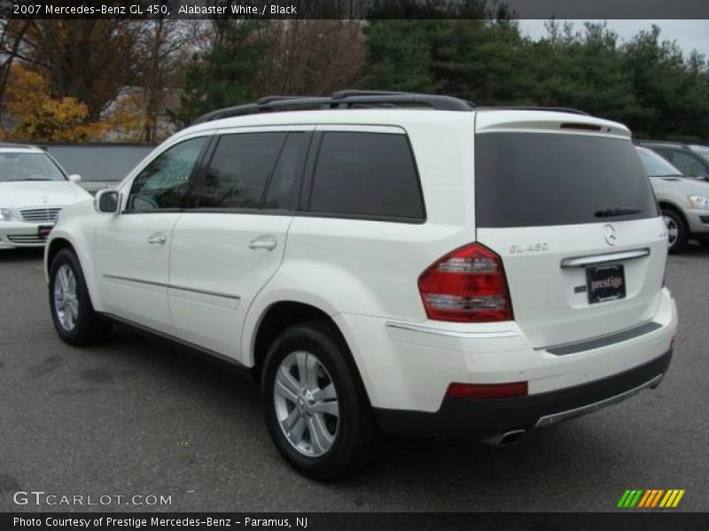 Alabaster White / Black 2007 Mercedes-Benz GL 450