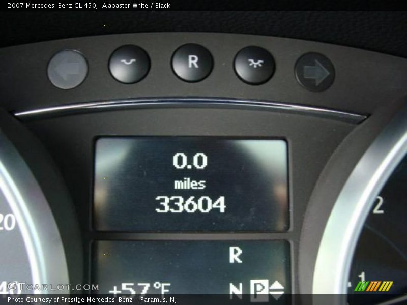 Alabaster White / Black 2007 Mercedes-Benz GL 450