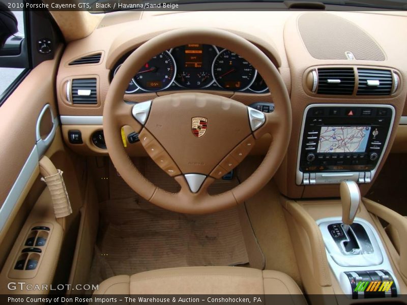 Black / Havanna/Sand Beige 2010 Porsche Cayenne GTS