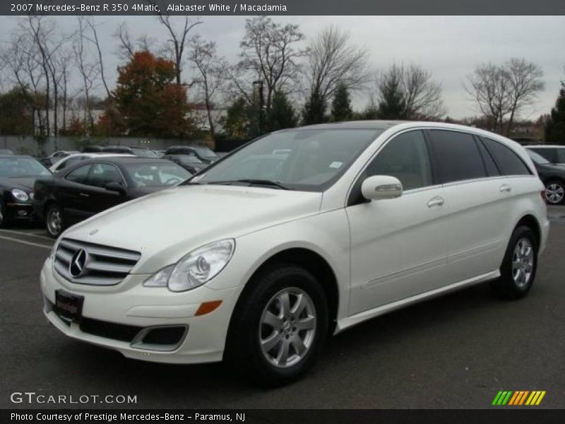 Alabaster White / Macadamia 2007 Mercedes-Benz R 350 4Matic