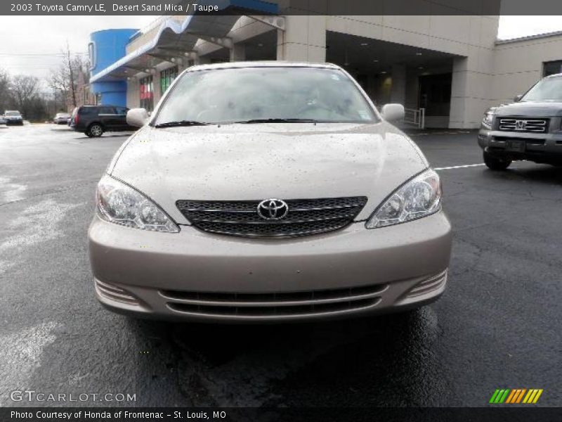Desert Sand Mica / Taupe 2003 Toyota Camry LE