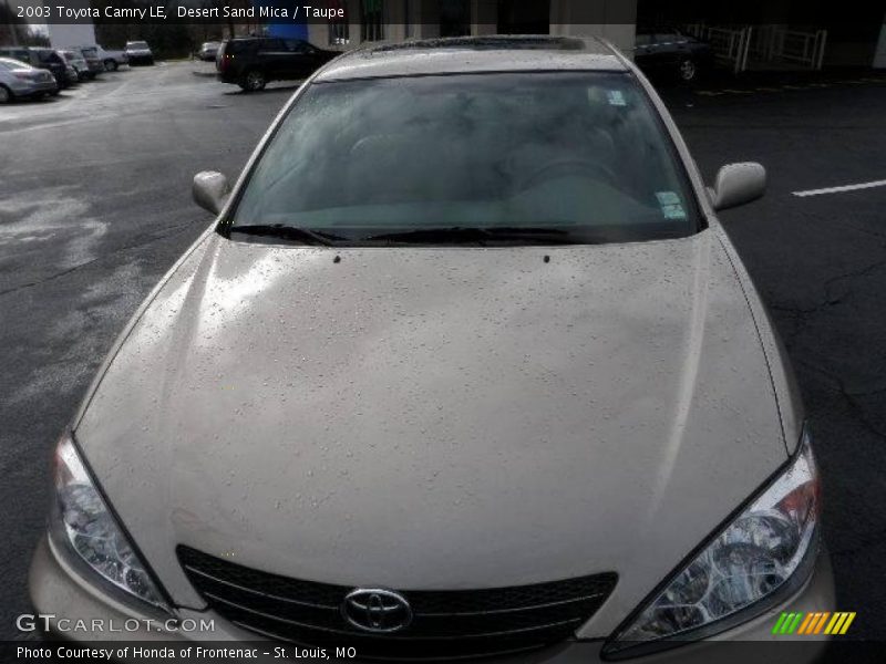 Desert Sand Mica / Taupe 2003 Toyota Camry LE