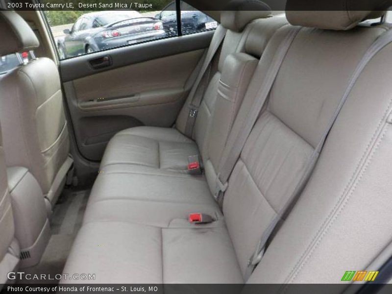 Desert Sand Mica / Taupe 2003 Toyota Camry LE