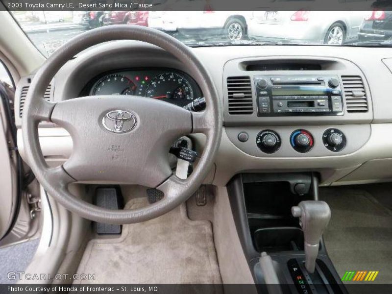 Desert Sand Mica / Taupe 2003 Toyota Camry LE