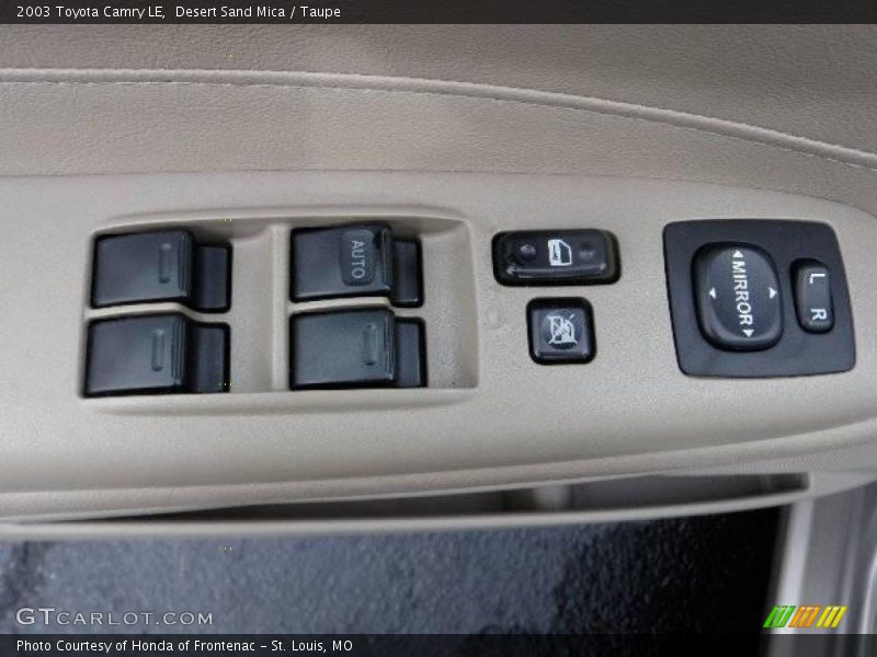 Desert Sand Mica / Taupe 2003 Toyota Camry LE