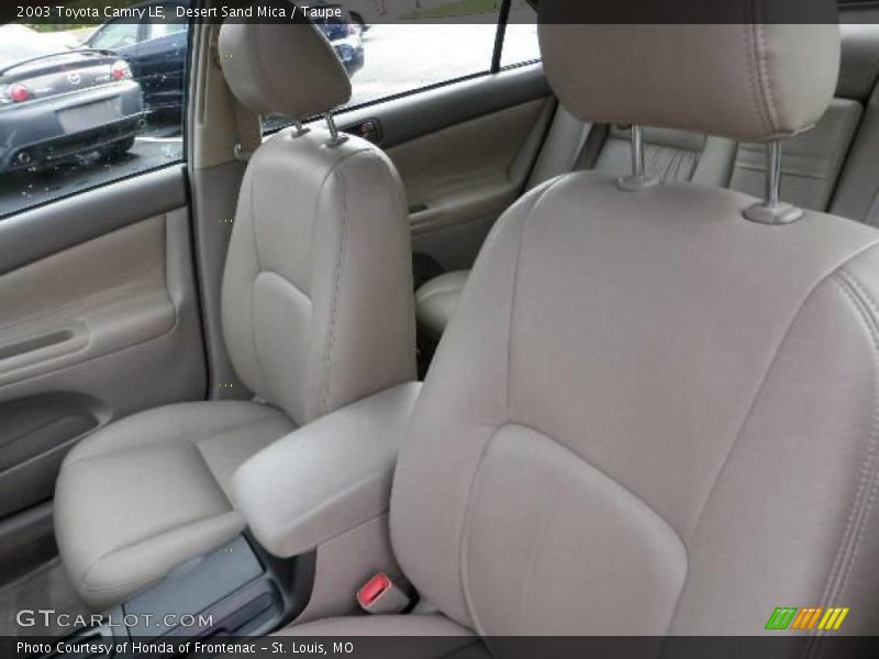 Desert Sand Mica / Taupe 2003 Toyota Camry LE