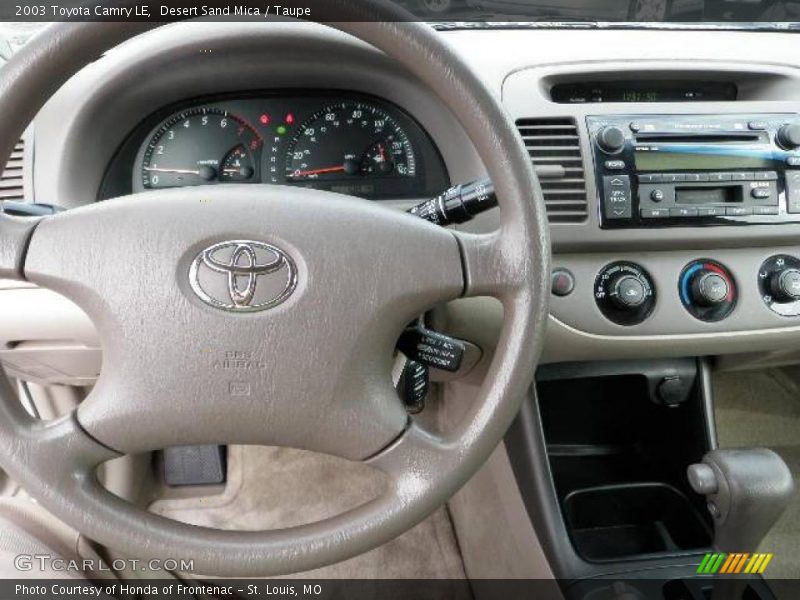 Desert Sand Mica / Taupe 2003 Toyota Camry LE