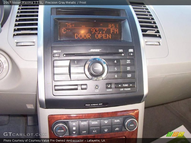 Precision Gray Metallic / Frost 2007 Nissan Maxima 3.5 SL