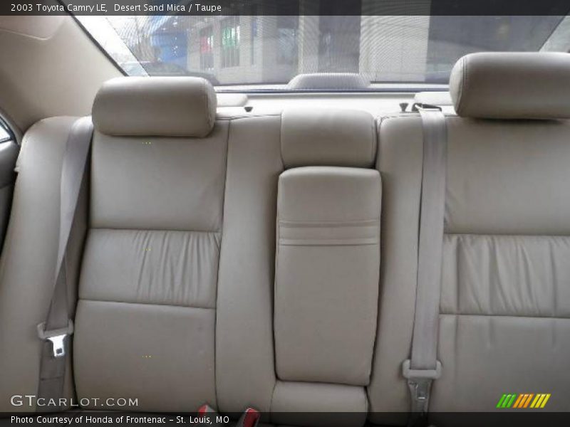 Desert Sand Mica / Taupe 2003 Toyota Camry LE