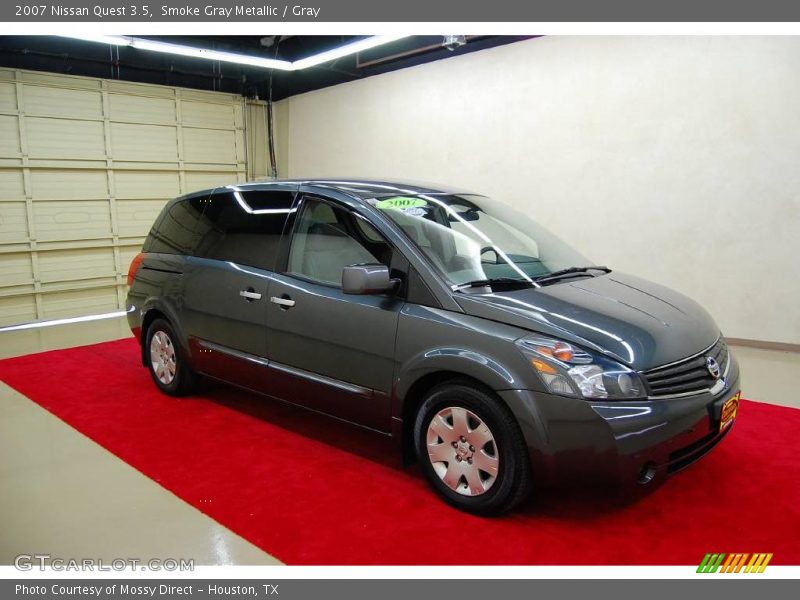 Smoke Gray Metallic / Gray 2007 Nissan Quest 3.5