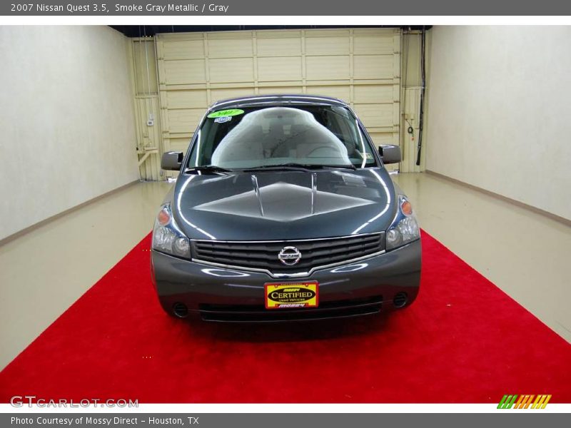 Smoke Gray Metallic / Gray 2007 Nissan Quest 3.5