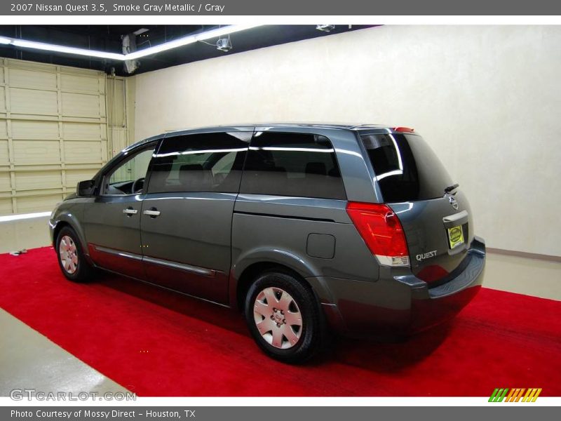 Smoke Gray Metallic / Gray 2007 Nissan Quest 3.5