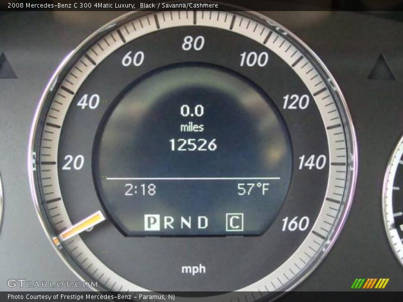 Black / Savanna/Cashmere 2008 Mercedes-Benz C 300 4Matic Luxury