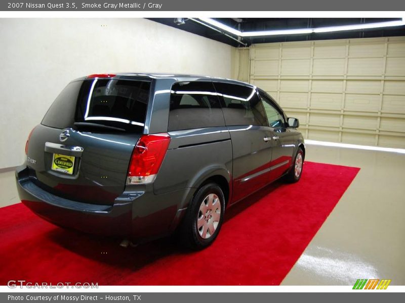 Smoke Gray Metallic / Gray 2007 Nissan Quest 3.5