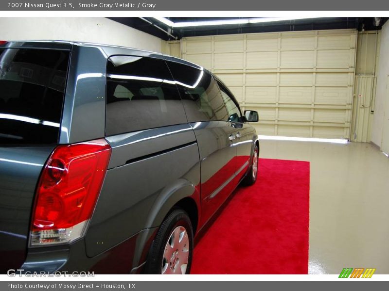 Smoke Gray Metallic / Gray 2007 Nissan Quest 3.5