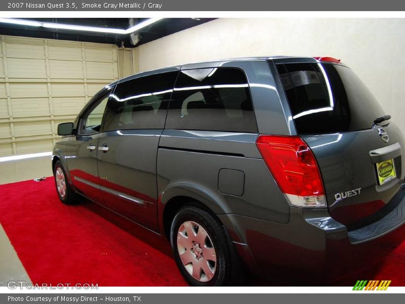 Smoke Gray Metallic / Gray 2007 Nissan Quest 3.5