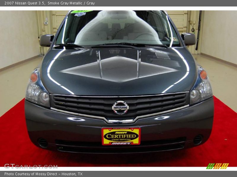 Smoke Gray Metallic / Gray 2007 Nissan Quest 3.5