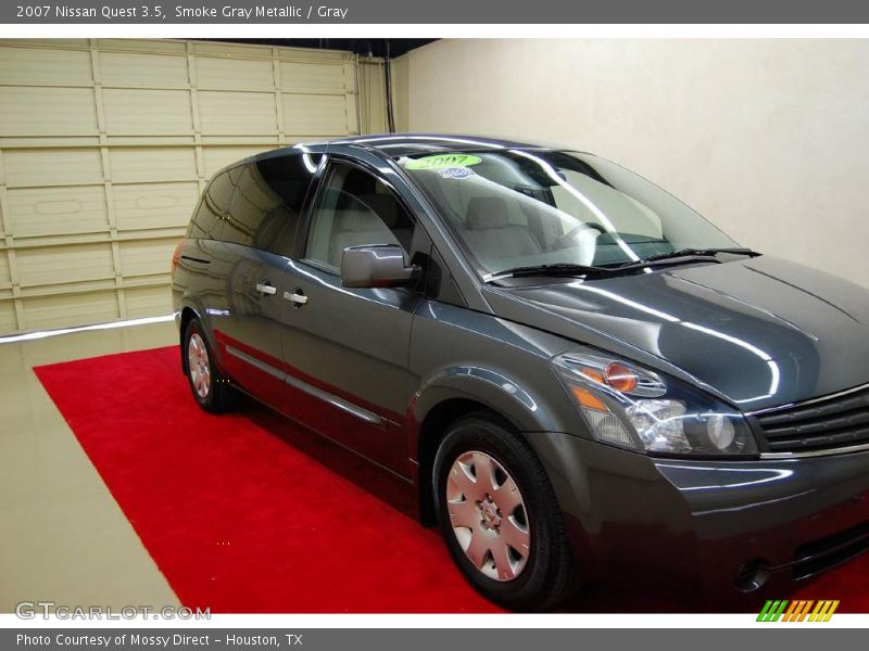 Smoke Gray Metallic / Gray 2007 Nissan Quest 3.5