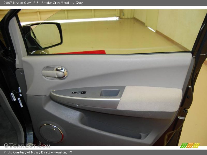 Smoke Gray Metallic / Gray 2007 Nissan Quest 3.5