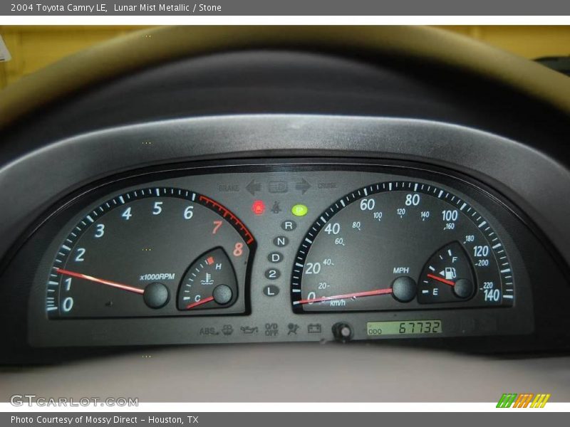 Lunar Mist Metallic / Stone 2004 Toyota Camry LE