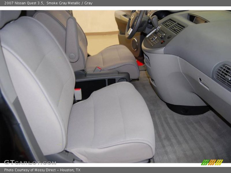 Smoke Gray Metallic / Gray 2007 Nissan Quest 3.5