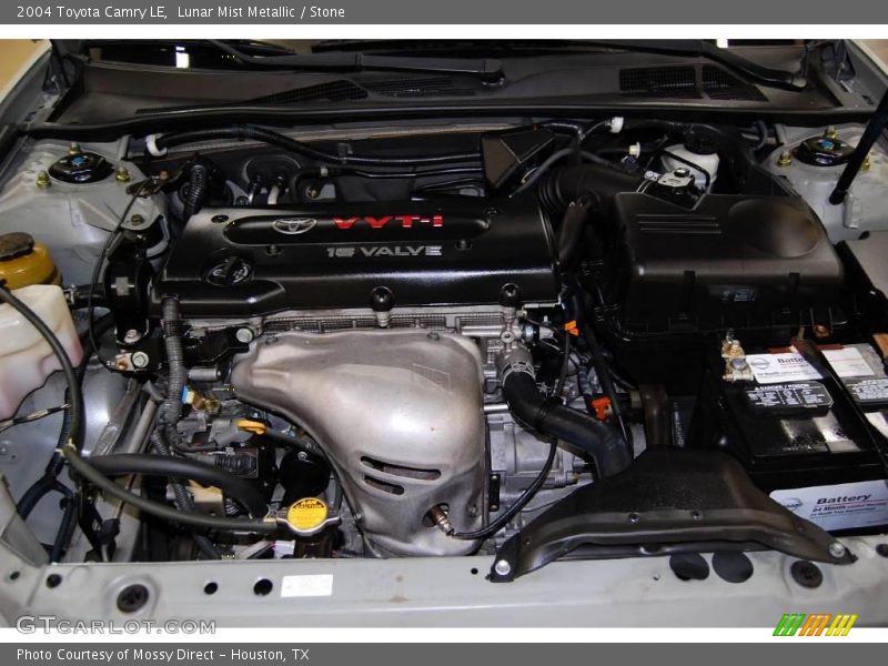 Lunar Mist Metallic / Stone 2004 Toyota Camry LE