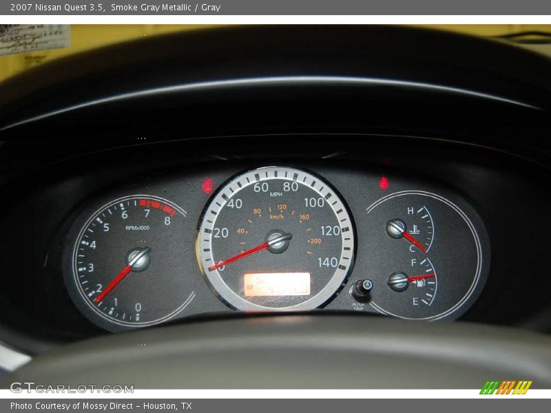 Smoke Gray Metallic / Gray 2007 Nissan Quest 3.5