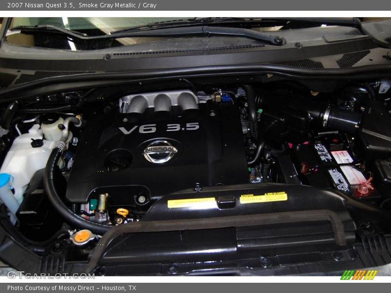 Smoke Gray Metallic / Gray 2007 Nissan Quest 3.5