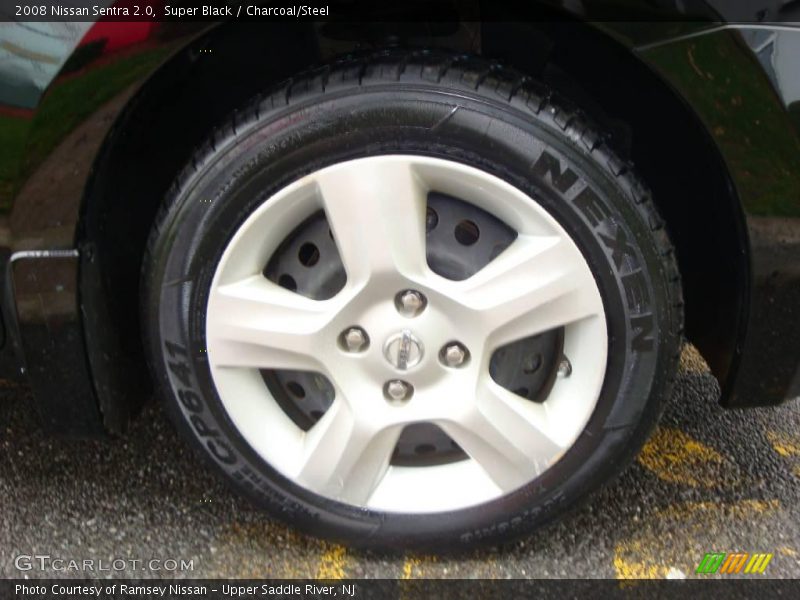 Super Black / Charcoal/Steel 2008 Nissan Sentra 2.0
